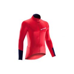 Koszulka długi rękaw na rower ROADCYCLING 500 męska. Brązowe odzież rowerowa męska marki SOLOGNAC, xl, z materiału. Za 79,99 zł.
