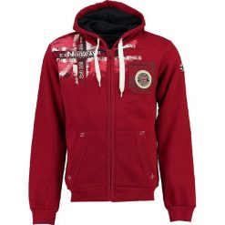 Bluza "Fespote" w kolorze czerwonym. Czerwone bluzy męskie Geographical Norway Men, m, z nadrukiem, z kapturem, bez rękawów, bez kaptura. W wyprzedaży za 112,95 zł.
