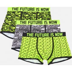 3 pack bokserek - Zielony. Zielone bokserki męskie Cropp, bez wzorów. Za 59,99 zł.