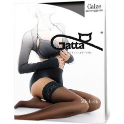 Gatta - Pończochy Michelle. Czarne pończochy damskie Gatta, bez wzorów. Za 25,90 zł.