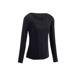 Koszulka Gym 900. Brązowe topy sportowe damskie DOMYOS, m, z elastanu. W wyprzedaży za 34,99 zł.