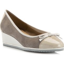 Buty damskie. Baleriny damskie Wittchen, ze skóry. W wyprzedaży za 349,90 zł.
