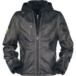 Guns N' Roses EMP Signature Collection Kurtka skórzana brązowy/czarmy. Czarne kurtki męskie skórzane marki Reserved, l. Za 934,90 zł.