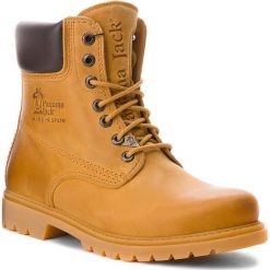 Trapery PANAMA JACK - Panama 03 Wool C1 Napa Vintage. Pomarańczowe buty zimowe męskie Panama Jack, z wełny. W wyprzedaży za 489,00 zł.
