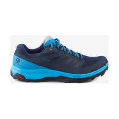 Salomon Outline GTX Trampki Niebieski. Niebieskie trampki męskie Salomon, bez wzorów, z materiału, bez zapięcia. Za 559,95 zł.