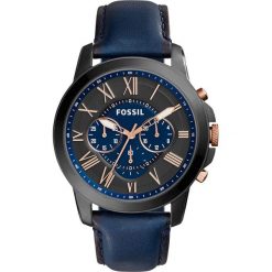 Fossil - Zegarek FS5061. Pomarańczowe zegarki męskie Fossil, ze stali. W wyprzedaży za 569,90 zł.