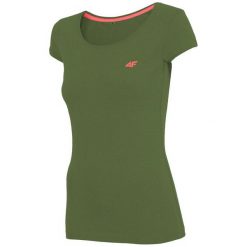 4F Damska Koszulka H4Z17 tsd001 Khaki Melanż Xs. Brązowe t-shirty damskie marki 4f, xs, bez wzorów, z elastanu, bez kołnierzyka, z krótkim rękawem, krótkie, bez kaptura, na fitness i siłownię. Za 25,00 zł.