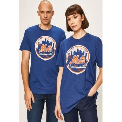 47brand - T-shirt. Bluzki damskie 47brand, s, z nadrukiem, z bawełny, z okrągłym kołnierzem. W wyprzedaży za 99,90 zł.