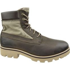 Timberland Raw Tribe Boot A283X 45 Brązowe. Pomarańczowe buty trekkingowe męskie Timberland, ze skóry, bez zapięcia. W wyprzedaży za 559,99 zł.