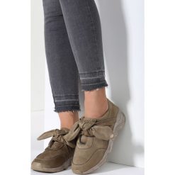 Khaki Buty Sportowe Faithful Idea. Brązowe buty sportowe damskie vices. Za 59,99 zł.