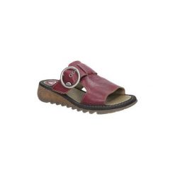 Sandały Fly London KLAPKI P50053400. Szare klapki damskie marki Fly London, bez wzorów, bez obcasa. Za 268,99 zł.