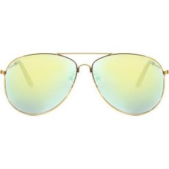 Zielone Okulary Cooling. Zielone okulary przeciwsłoneczne damskie Born2be. Za 39,99 zł.
