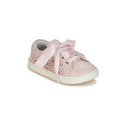 Buty Dziecko Chicco CHICCA. Różowe trampki dziewczęce marki Chicco, bez wzorów, bez zapięcia. Za 191,20 zł.