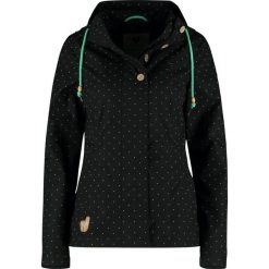 Kurtki damskie: Ragwear LYNX DOTS Kurtka wiosenna black