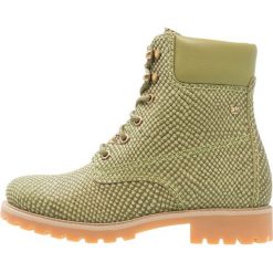 Botki damskie lity: Panama Jack SNAKE Botki sznurowane khaki