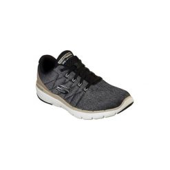 Buty Skechers FLEX ADVANTAGE 3.0 - STALLY. Szare trampki męskie Skechers, bez wzorów, bez zapięcia. Za 316,25 zł.