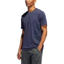 Koszulka adidas Supernova Tee M Szaro-Niebieska. Szare koszulki męskie Adidas, m, bez wzorów, bez kołnierzyka, z krótkim rękawem, krótkie, do biegania, climalite (adidas). Za 129,99 zł.