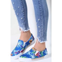 Trampki i tenisówki damskie: Niebieskie Slip On Oracle