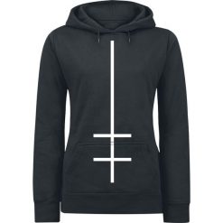 Bluzy damskie: Marilyn Manson Double Cross Bluza z kapturem damska czarny