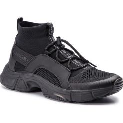 Sneakersy CALVIN KLEIN - Delton Knit F2053 Black. Czarne sneakersy męskie Calvin Klein, na co dzień, bez wzorów, ze skóry ekologicznej, bez zapięcia. Za 879,00 zł.