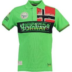Geographical Norway Męska Koszulka Polo Koala L Zielony. Zielone koszulki polo męskie Geographical Norway, m, bez wzorów, bez rękawów. Za 149,00 zł.