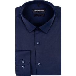 Koszula SIMONE KDGS000877. Koszule męskie Giacomo Conti, m, bez wzorów, z włoskim kołnierzykiem, z długim rękawem. Za 169,00 zł.