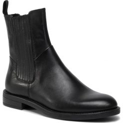 Sztyblety VAGABOND - Amina 4803-101-20 Black. Czarne kozaki damskie Vagabond, na imprezę, ze skóry, bez obcasa, bez zapięcia. Za 549,00 zł.