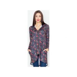Bluza M544 Wzór 59. Szare bluzy rozpinane damskie FIGL, l. Za 169,00 zł.