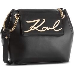 Torebka KARL LAGERFELD - 81KW3061 Black 999. Czarne listonoszki damskie marki KARL LAGERFELD. W wyprzedaży za 989,00 zł.