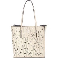 Torebki klasyczne damskie: Skórzana torebka w kolorze beżowym – (S)33 x (W)55 x (G)12 cm