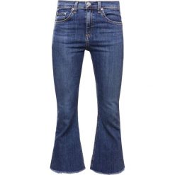 Jeansy damskie: rag & bone Jeansy Dzwony blue denim