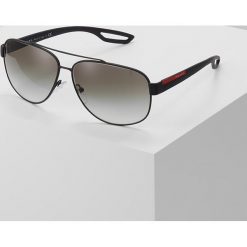 Prada Linea Rossa Okulary przeciwsłoneczne black. Czarne okulary przeciwsłoneczne męskie aviatory Prada Linea Rossa. Za 839,00 zł.