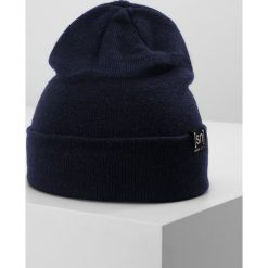 Super.natural Czapka navy blazer melange. Niebieskie czapki męskie marki super.natural, z wełny. W wyprzedaży za 135,20 zł.