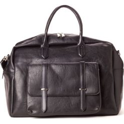 Bobby Black torba męska czarna. Czarne torby męskie na ramię Bobby Black, w paski. Za 249,00 zł.