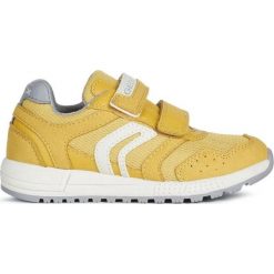 Geox tenisówki chłopięce ALBEN J949EC_014AF_C0897 31 żółty. Żółte buty chłopięce sportowe Geox, z gumy, bez zapięcia. Za 279,00 zł.