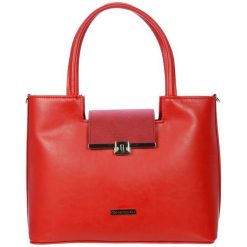 Grosso Bag Torebka Damska Czerwona. Czerwone torebki klasyczne damskie marki Grosso Bag. Za 195,00 zł.