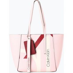 Calvin Klein - Damska torba shopper, różowy. Różowe torby damskie na zakupy Calvin Klein, bez wzorów, duże, bez dodatków. Za 349,95 zł.