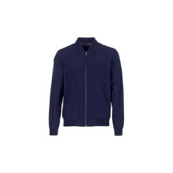 Kurtki krótkie Gant THE PILOT JACKET. Niebieskie kurtki męskie GANT, s, bez wzorów, krótkie, bez kaptura. Za 1047,20 zł.