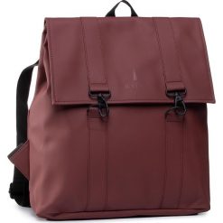 Plecak RAINS - Msn Bag 1213 Maroon. Czerwone torby męskie skórzane Rains, bez wzorów, ze skóry ekologicznej, sportowe. Za 319,00 zł.