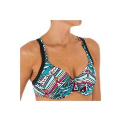 Góra kostiumu kąpielowego EDEN NCOLO damska. Czarne t-shirty damskie marki OLAIAN, bez wzorów, z elastanu, bez rękawów. Za 79,99 zł.