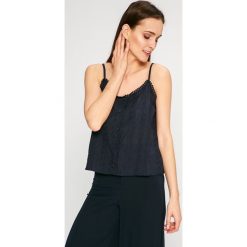 Answear - Top. Niebieskie topy damskie marki ANSWEAR, s, z bawełny. W wyprzedaży za 59,90 zł.