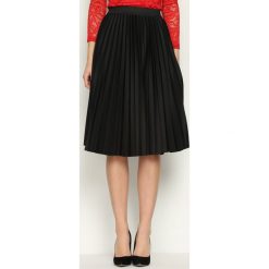 Czarna Spódnica Decor. Czarne spódniczki damskie other, s, bez wzorów, z dzianiny, midi. Za 69,99 zł.