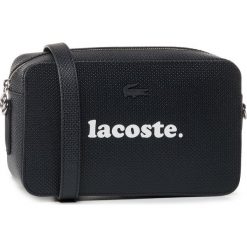 Torebka LACOSTE - Crossover Bag NF3048AD Anthracite 144. Niebieskie listonoszki damskie Lacoste, bez wzorów, ze skóry, bez dodatków. Za 899,00 zł.