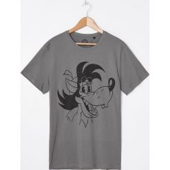 T-shirt z nadrukiem Wilk i Zając - Szary. Szare t-shirty męskie House, s, z nadrukiem, bez kołnierzyka. Za 59,99 zł.
