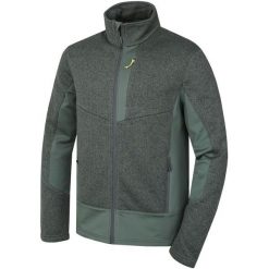 Husky Męski Sweter Alan Zielony M. Zielone swetry klasyczne męskie marki Husky, m, sportowe. W wyprzedaży za 209,00 zł.