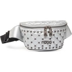 Saszetka nerka NOBO - NBAG-G0570-C022 Srebrny. Szare nerki damskie Nobo, bez wzorów, ze skóry ekologicznej, młodzieżowe, bez dodatków. W wyprzedaży za 109,00 zł.