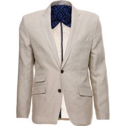 Cortefiel HAMPTON COORDINATE Marynarka beige. Brązowe marynarki męskie marki Cortefiel, m, ze lnu. W wyprzedaży za 434,25 zł.