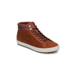 Buty Lacoste STRAIGHTSET INSULAC 319 1 CMA. Pomarańczowe trampki męskie Lacoste, bez wzorów, bez zapięcia. Za 559,00 zł.