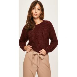 Answear - Sweter. Różowe swetry damskie ANSWEAR, s, bez wzorów, z wełny, bez rękawów, bez kaptura. W wyprzedaży za 59,90 zł.