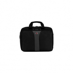Torba na laptopa slim Wenger Legacy 16", czarna/szara 600648. Czarne torby na laptopa marki Wenger, w paski. Za 225,11 zł.
